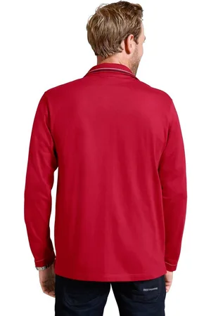 Baur Poloshirt met lange mouwen Poloshirt (1-delig)