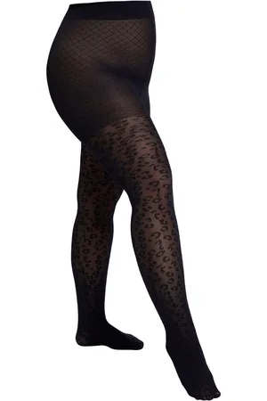 Camano Panty Fine curvy met decoratieve patroonafsluiting (1 stuk)
