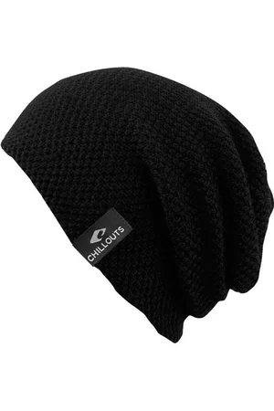 Chillouts Beanie Osaka Hat met mooi breipatroon en lichte oversized vorm
