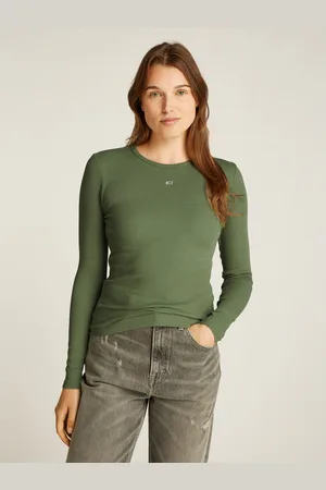 Tommy Hilfiger Shirt met lange mouwen TJW SLIM ESSENTIAL RIB LS
