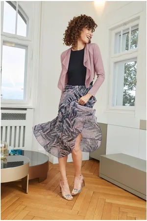 Aniston Bolero met iets transparant voorpand