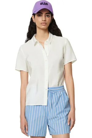 Marc O’ Polo Blouse met korte mouwen