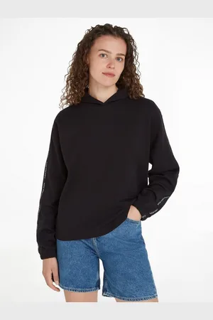 Calvin Klein Hoodie LOGO ELASTIC HOODIE met een logo-opschrift