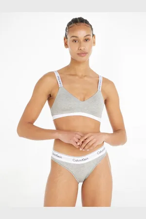 Calvin Klein Bralette met een logo-opschrift