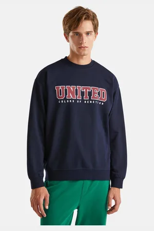 Benetton Sweatshirt met logoprint