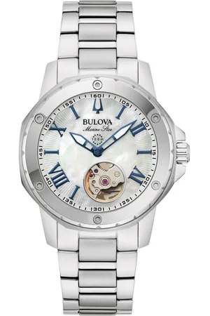 BULOVA Automatisch horloge Marine Star Automatic Polshorloge, dameshorloge, tot 10 bar waterdicht, saffierglas