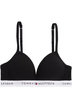Tommy Hilfiger Triangel-bh met een logo-opschrift