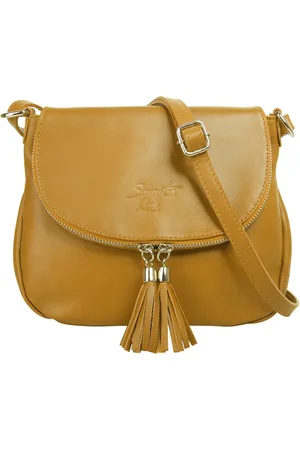 Samantha Look Schoudertas echt leer, made in italy