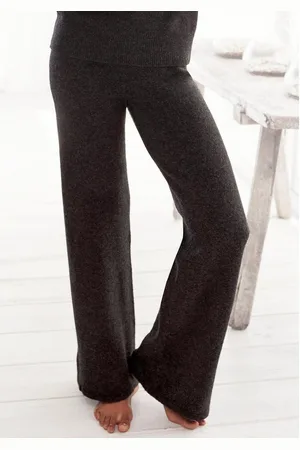 Lascana Tricotbroek -Loungebroek met ribboorden, loungewear