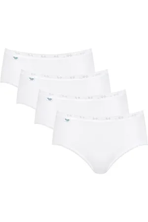 Sloggi Slip Basic+ Midi 4P perfecte pasvorm (4 stuks, Set van 4)
