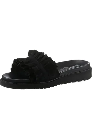 ARA Slippers KENT , sleehak, zomerschoen, pantoffels met slip-on