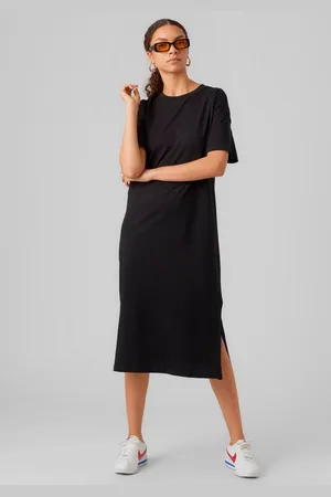 VERO MODA Zomerjurk VMMOLLY SS OVERSIZE CALF DRESS NOOS