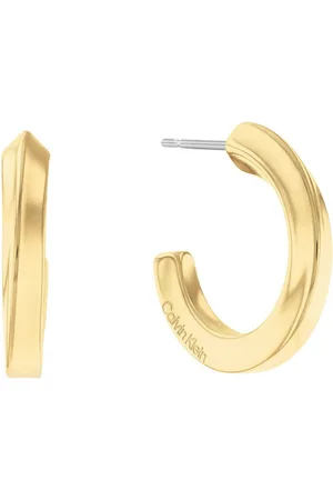 Calvin Klein Oorringen Sieraden roestvrij staal oorbellen damesoorbellen SCULPTURAL
