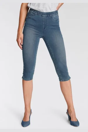 ARIZONA Jogpants High Waist in denim-look