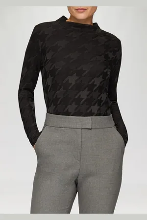 QS by s.Oliver Shirt met lange mouwen met structuurpatroon