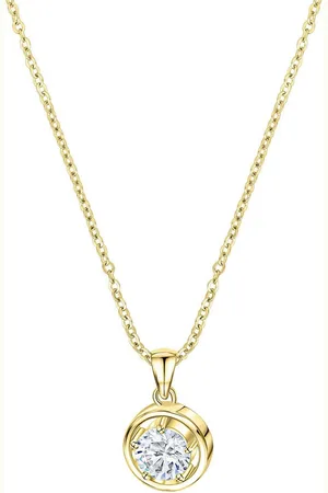 Firetti Ketting met hanger Sieraad cadeau zilver 925 halssieraad halsketting ankerketting solitair