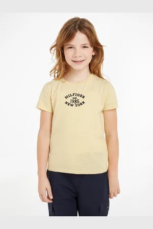 Tommy Hilfiger T-shirt MONOTYPE FLOCK Kinderen tot 16 jaar met logostiksel