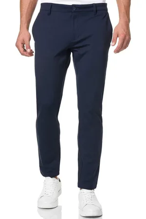 INDICODE Pantalon Roedekro verzorgde look met recht gesneden pijp