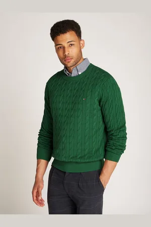 Tommy Hilfiger Gebreide trui CLASSIC CABLE CREW NECK