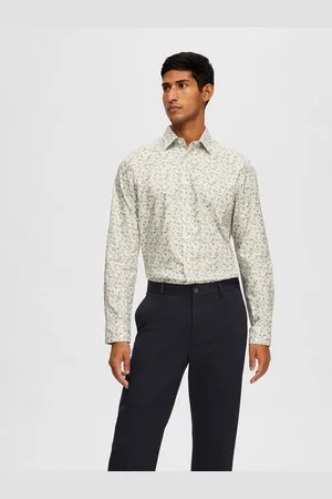 SELECTED Overhemd met lange mouwen SLHSLIMSOHO-ETHAN AOP SHIRT LS NOOS