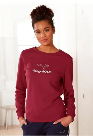 KangaROOS Sweatshirt met contrasterende logoprint, loungepak