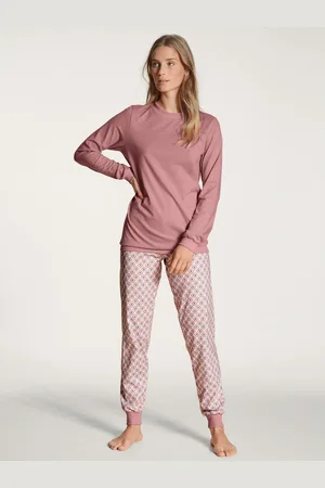 Calida Pyjama Lovely Night met ribboorden aan alle uiteinden (2-delig)