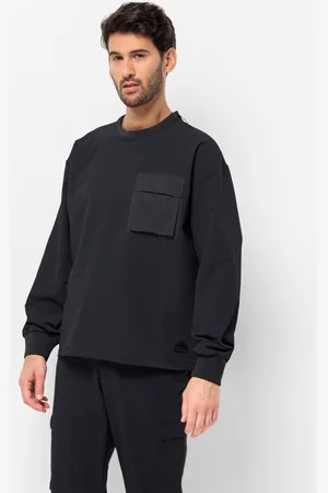 Jack Wolfskin Trui met ronde hals WANDERMOOD PULLOVER M