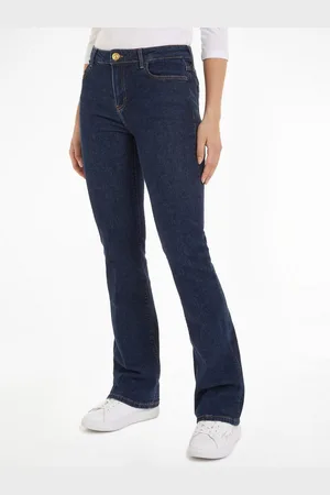 Tommy Hilfiger Bootcut jeans BOOTCUT RW CLER met logo-badge