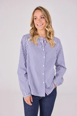 Lieblingsstück Klassieke blouse RosaryL met strepen