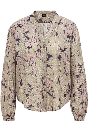 HUGO BOSS Klassieke blouse C_Berday Premium damesmode