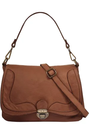 Samantha Look Schoudertas echt leer, made in italy