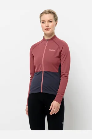 Jack Wolfskin Fietsjack MOROBBIA FZ L/S W