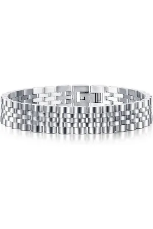 Firetti Schakelarmband Sieraad cadeau klassiek staal/mat