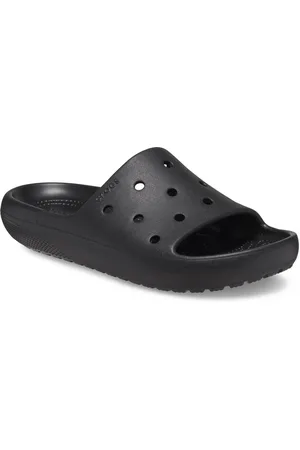 Crocs Badslippers Classic Slide V2 , zomerschoen, badschoen, slippers, met ventilatieopeningen, g-breedte