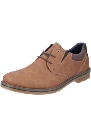 Rieker Veterschoenen met elastische band, vrijetijdsschoen, lage schoen, veterschoen