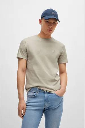 HUGO BOSS T-shirt Tales met boss-borduursel op de borst