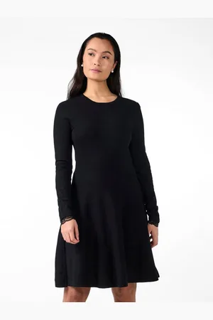 Y.A.S Gebreide jurk YASBECCO LS KNIT DRESS S. NOOS