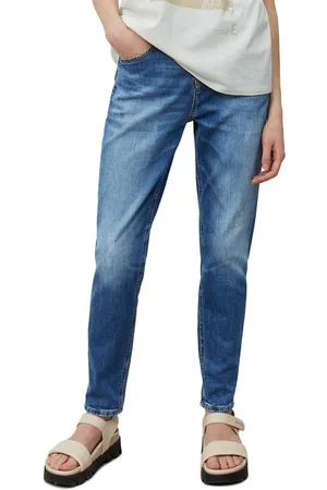 Marc O’ Polo Boyfriendjeans Freja in lichte wassing