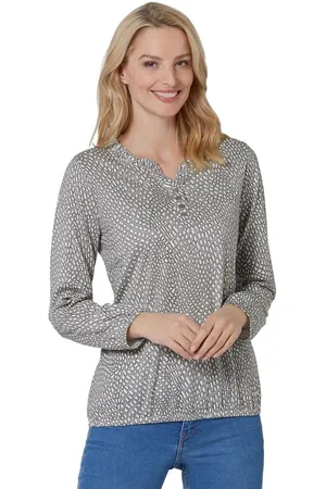 Classic Inspirationen Shirt met lange mouwen Gedessineerd shirt (1-delig)