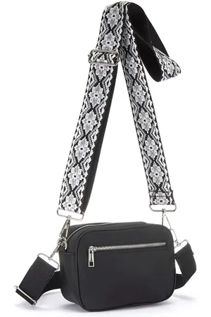 Lascana Schoudertas Minibag Handtas, crossbody-bag met verwisselbare schouderriemen VEGAN