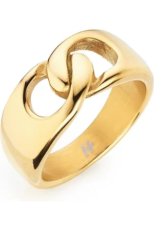 Daniel Hechter Partnerring Sieraden cadeau roestvrijstalen ring infinity/onbegrensde lus
