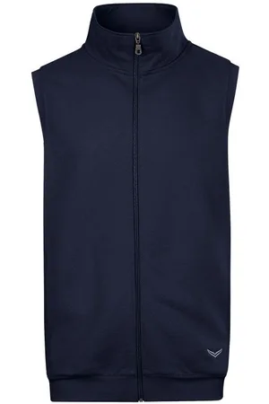 Trigema Bodywarmer vest van comfortabel sweatmateriaal (1-delig)