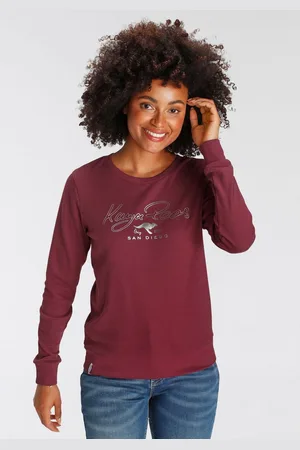 KangaROOS Sweatshirt Lange mouwen, figuurvolgende pasvorm