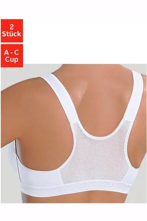 Petite Fleur Sport-bh zonder beugels voor yoga (Set van 2)