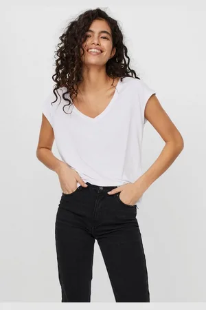 VERO MODA Shirt met V-hals VMFILLI