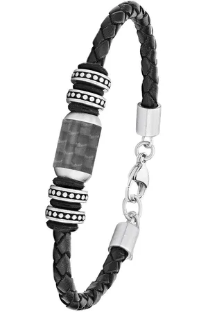 QS by s.Oliver Leren armband Basiscollectie, 2026108