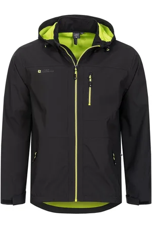 DEPROC-Active Softshell-jack LAC SIMARD Men met afneembare capuchon