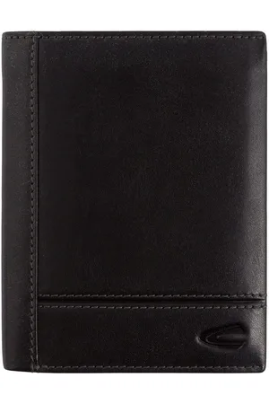 Camel Active Portemonnee Tokio van matte rundleer met verhoogde logoprenting en rfid-bescherming