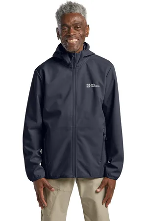 Jack Wolfskin Softshell-jack BORNBERG HOODY M