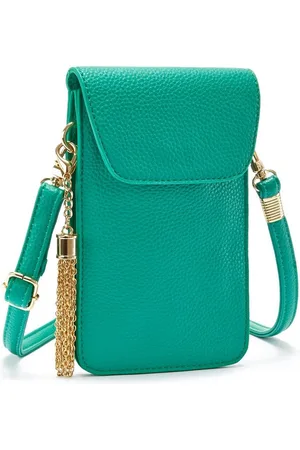 Lascana Schoudertas Gsm-tasje met kijkvenster, minibag, crossbody bag, vegan